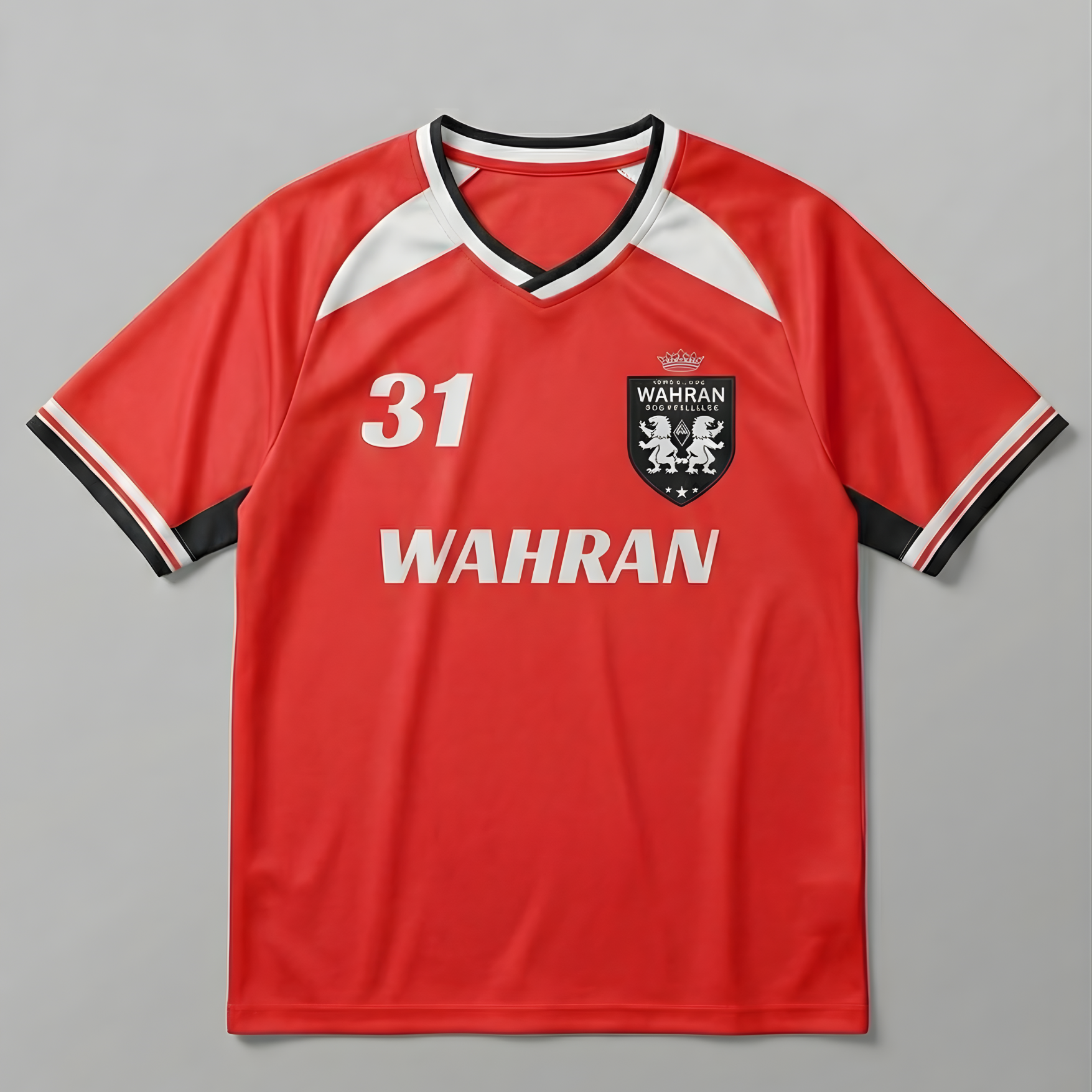 Red jersey WAHRAN